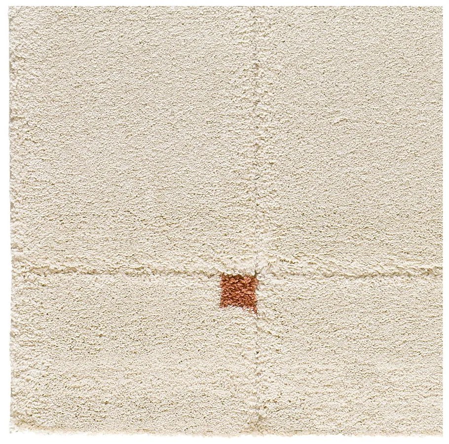 Téglavörös-krémszínű szőnyeg 133x190 cm Brenda – Universal