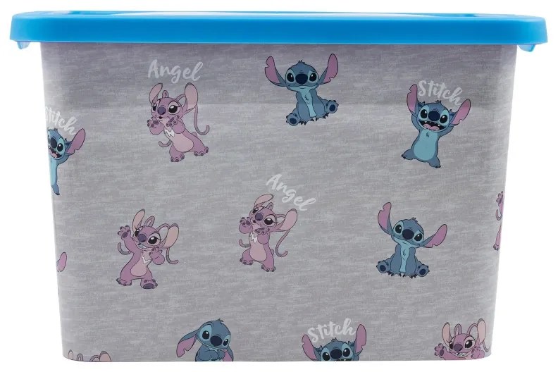 Disney Lilo és Stitch, A csillagkutya Angel műanyag tároló doboz 7 L