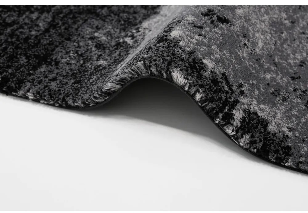 Sötétszürke gyapjú szőnyeg 200x300 cm Bran – Agnella