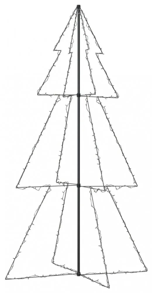 300 LED-es beltéri/kültéri kúp alakú karácsonyfa 120 x 220 cm