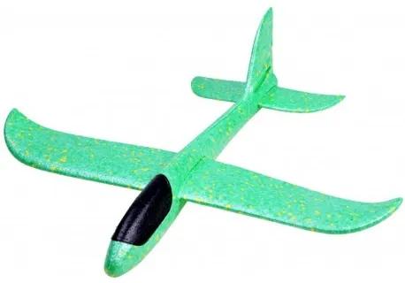 Polisztirén repülőgép 47cm Zöld: zold