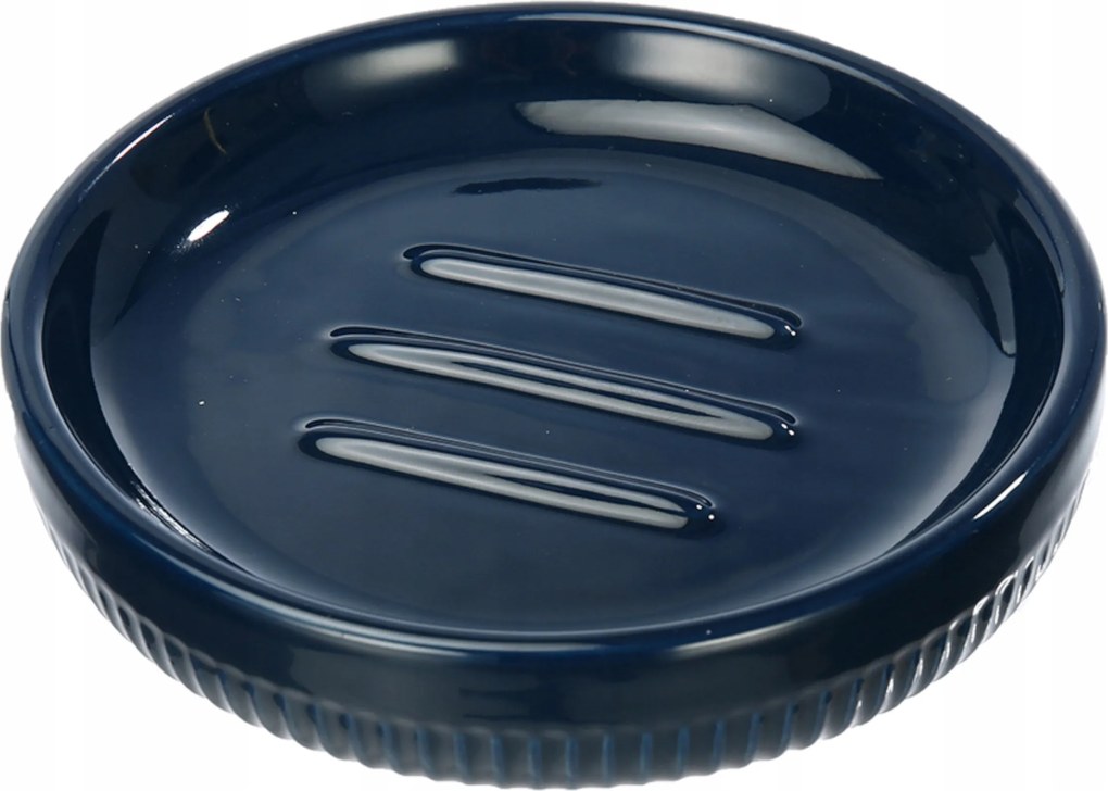 Szappantartó Állvány Szabadon Álló Sötétkék Kerámia Stílusos