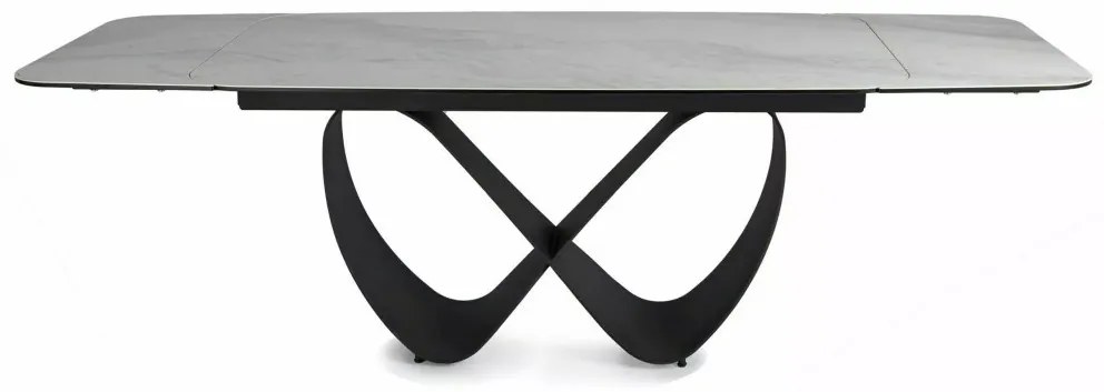 Infinity bővíthető étkezőasztal kerámia fehér 160-240 cm