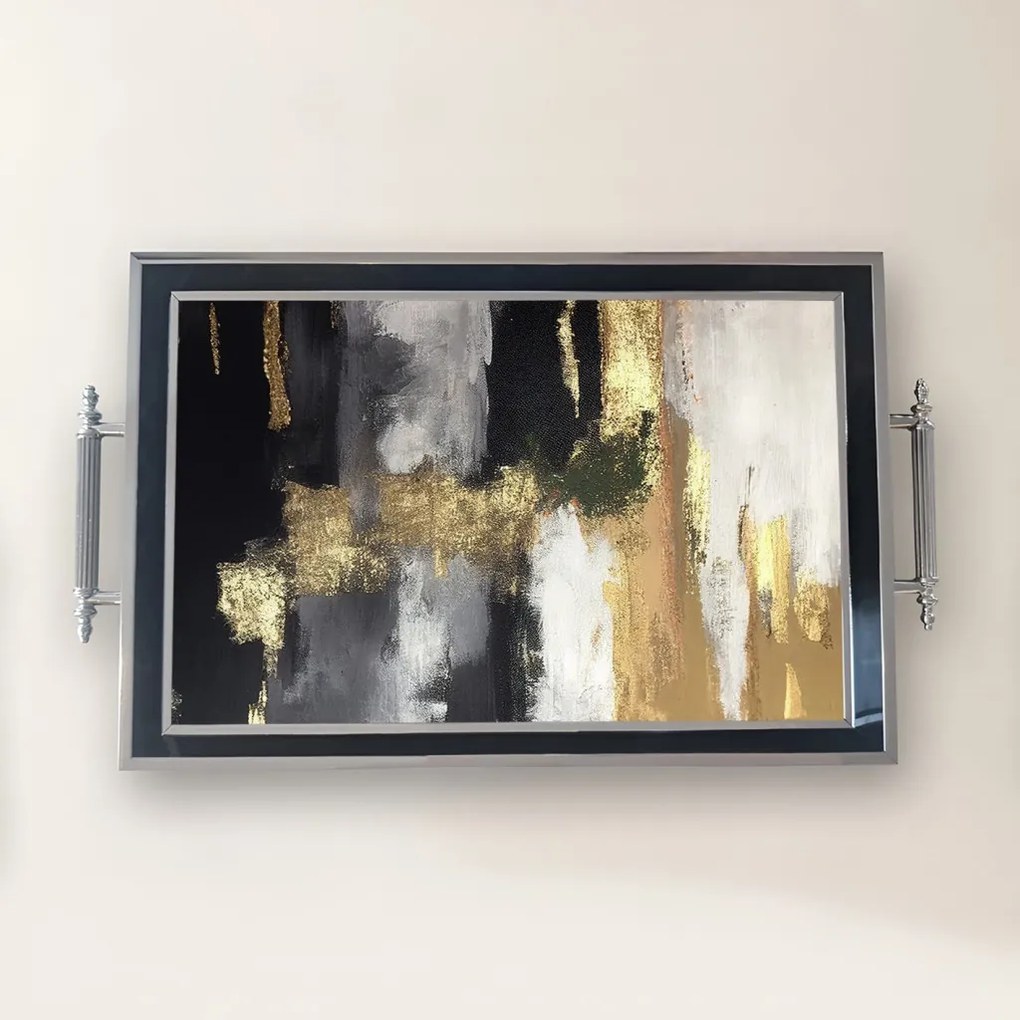 Üveg tálca, 38×24 cm – TPG9840