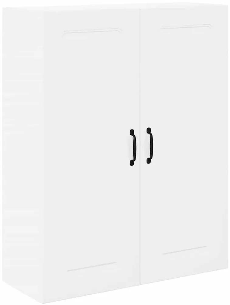 Fali konyhaszekrény Magas Fényű Fehér 80 x 31 x 100 cm Faanyag