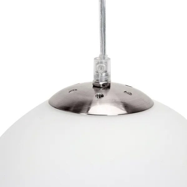 Aigostar - Függőlámpa kábelen, 1xE27/40W/230V, átm. 20 cm