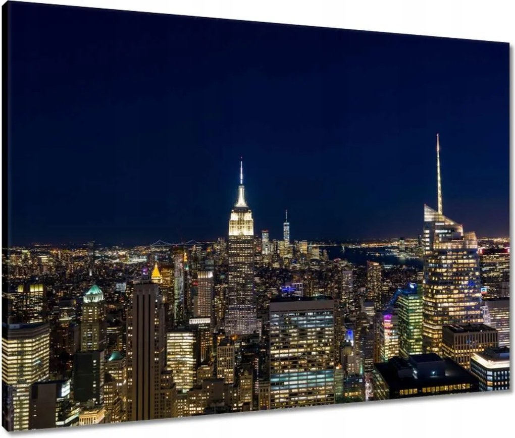 Vászonkép 80x60 New York felülnézet