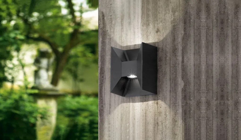 EGLO 93319 MORINO Modern Kültéri Fali Lámpa Antracit LED IP44