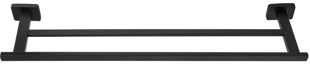 Fürdőszoba fogas Black OSTE 02