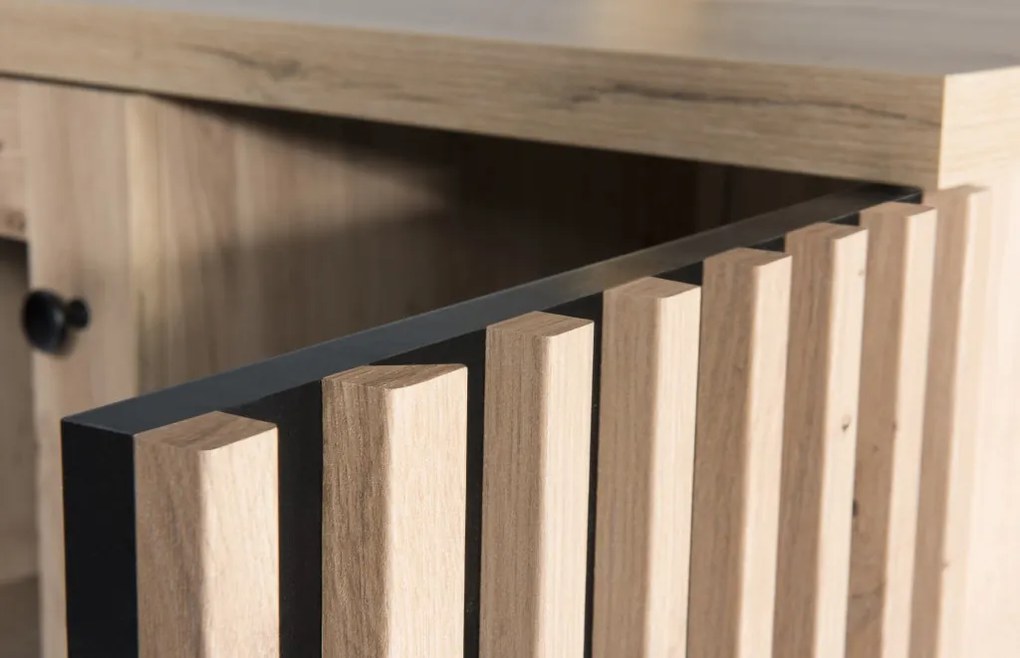 KOMODA-WITRYNA MODERNO C3 DĄB ARTISAN