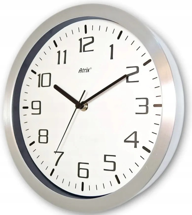 Kerek, Jól Olvasható Bt Bluetooth Vezérlésű Falióra Atrix AL02 30 cm