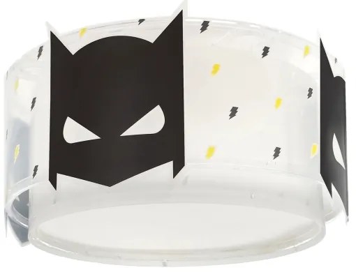 Dalber 61806 - Gyerek mennyezeti lámpa DARK HERO 2xE27/15W/230V