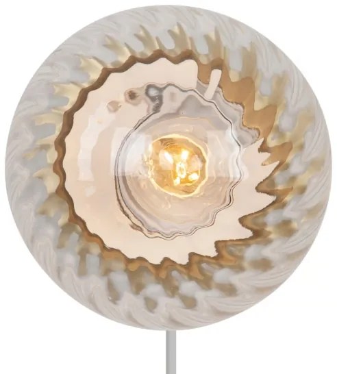 Nordlux - Fali lámpatest CHISELL 1xE14/25W/230V sárgaréz