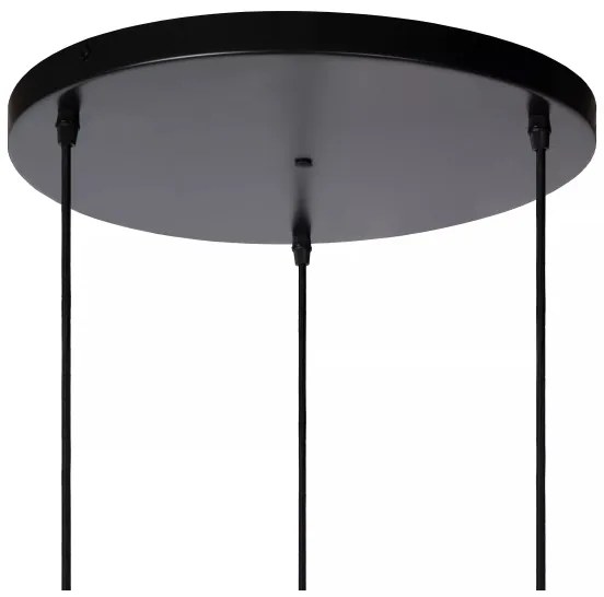 Lucide 13435/03/31 - Csillár zsinóron GOSSE 3xE27/40W/230V porcelán