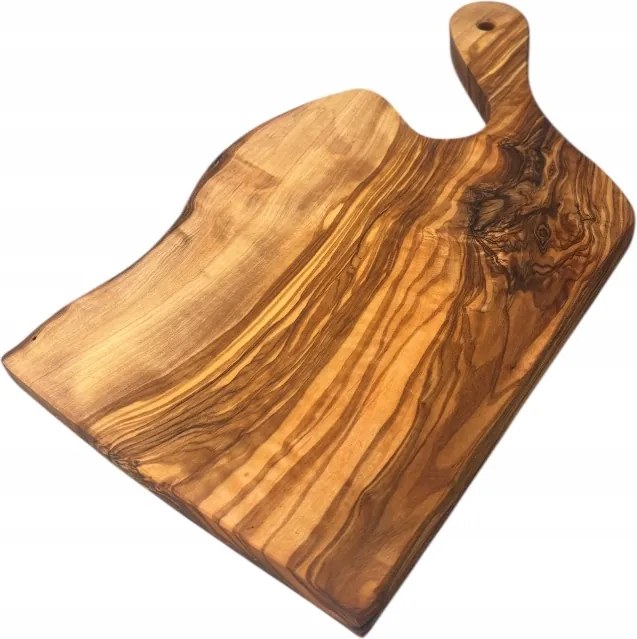 Téglalap alakú deszka fa nyéllel DSPR30.4 szeleteléshez és tálaláshoz