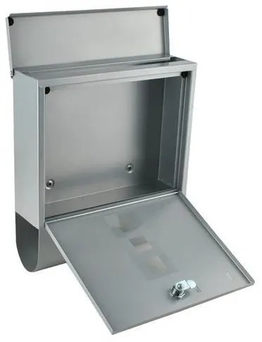 Ezüstszínű postaláda 34x30,7 cm