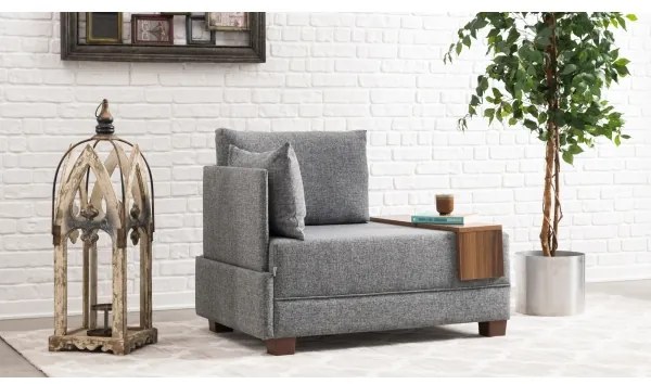 TULA szürke balos sarokfotel