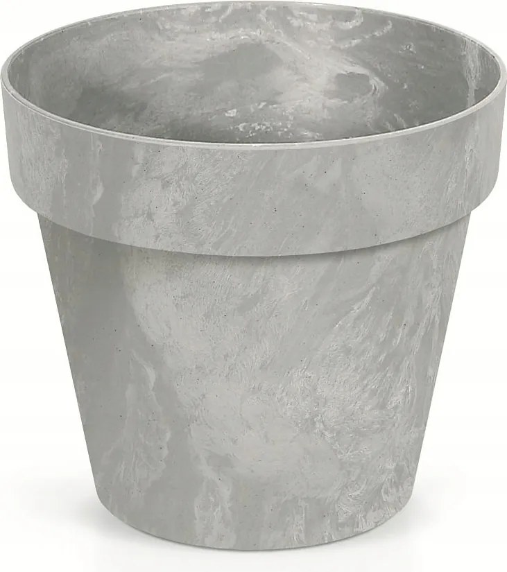 Virágcserép Kocka Új szürke 30 cm