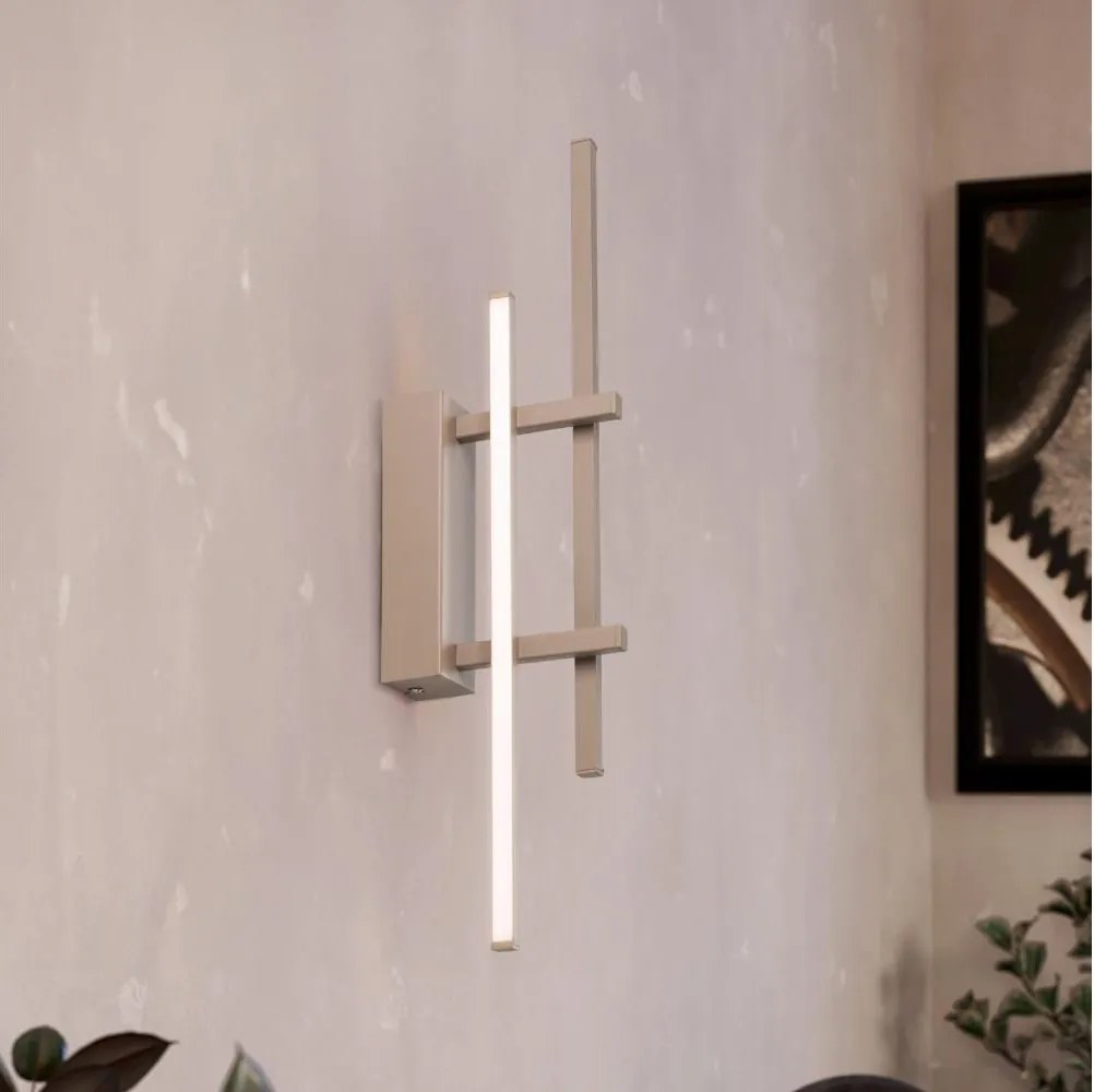 Eglo 902142 - LED fali lámpa TREPILIANO LED/12W/230V bézs