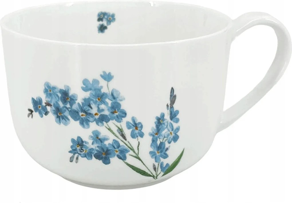 Porcelán jumbo bögre Luna Nefelejcs 700 ml