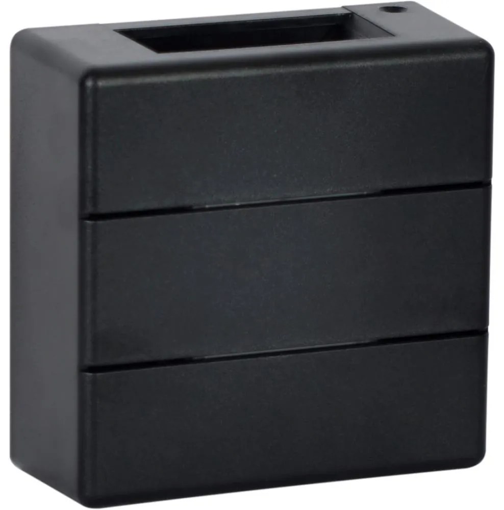 Immax 08520L - LUXLINE LED kültéri fali lámpatest, 6 W, 230 V, 3000 K, IP54, fekete