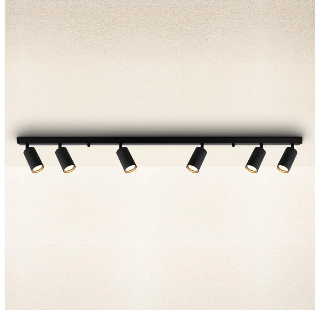 Brilagi - SELE MODERN mennyezeti spotlámpa 6xGU10/30W/230V fekete