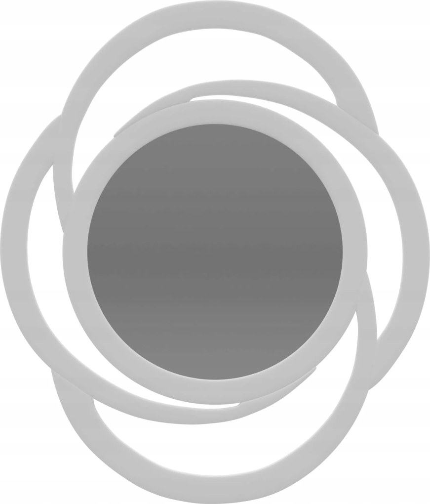 Aria Dekorációs tükör fésülködőasztalhoz fekete Mdf keretben 103,8X113,5