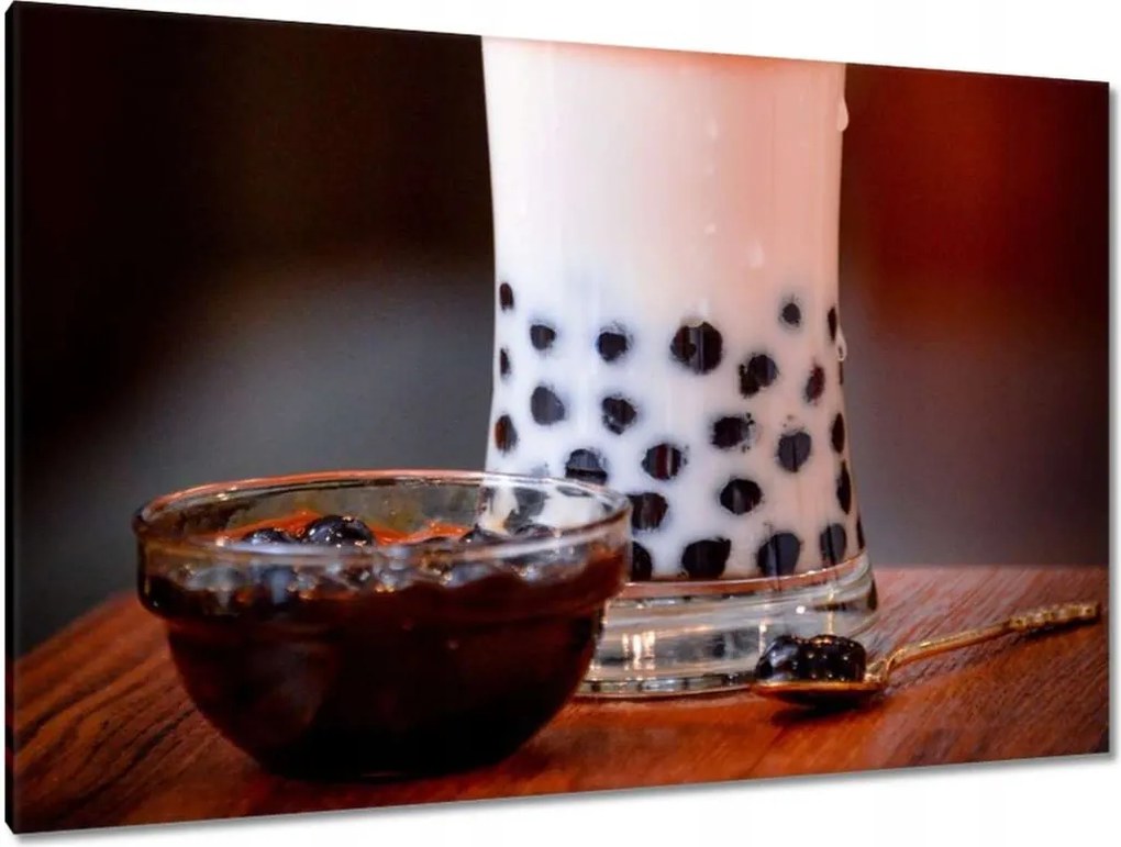 Képek 120x80 Bubble tea buborékok