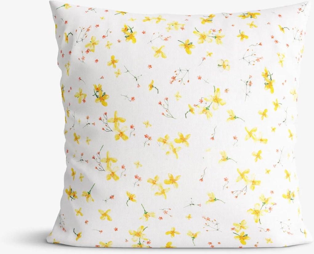 Goldea díszpárnahuzat valencia - nárciszok 50 x 50 cm