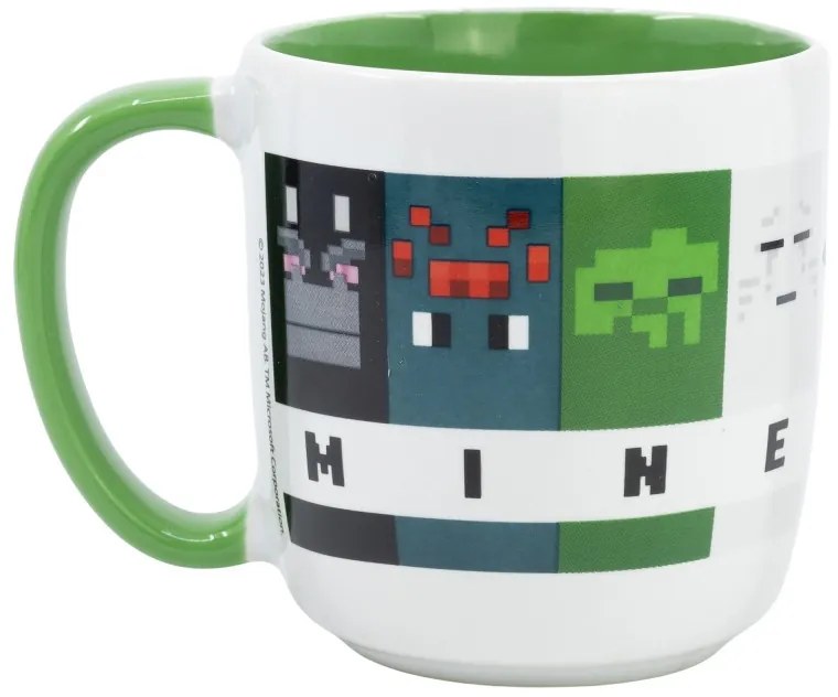 Minecraft Elite porcelán bögre 380 ml (13 oz) Díszdobozban
