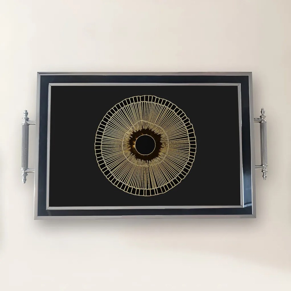 Üveg tálca, 38×24 cm – TPG9878