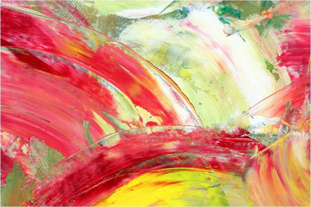 Absztrakció kép - festmény (90x60 cm)