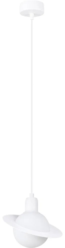 Sollux SL.1356 - Csillár zsinóron HYPERION 1xG9/8W/230V fehér