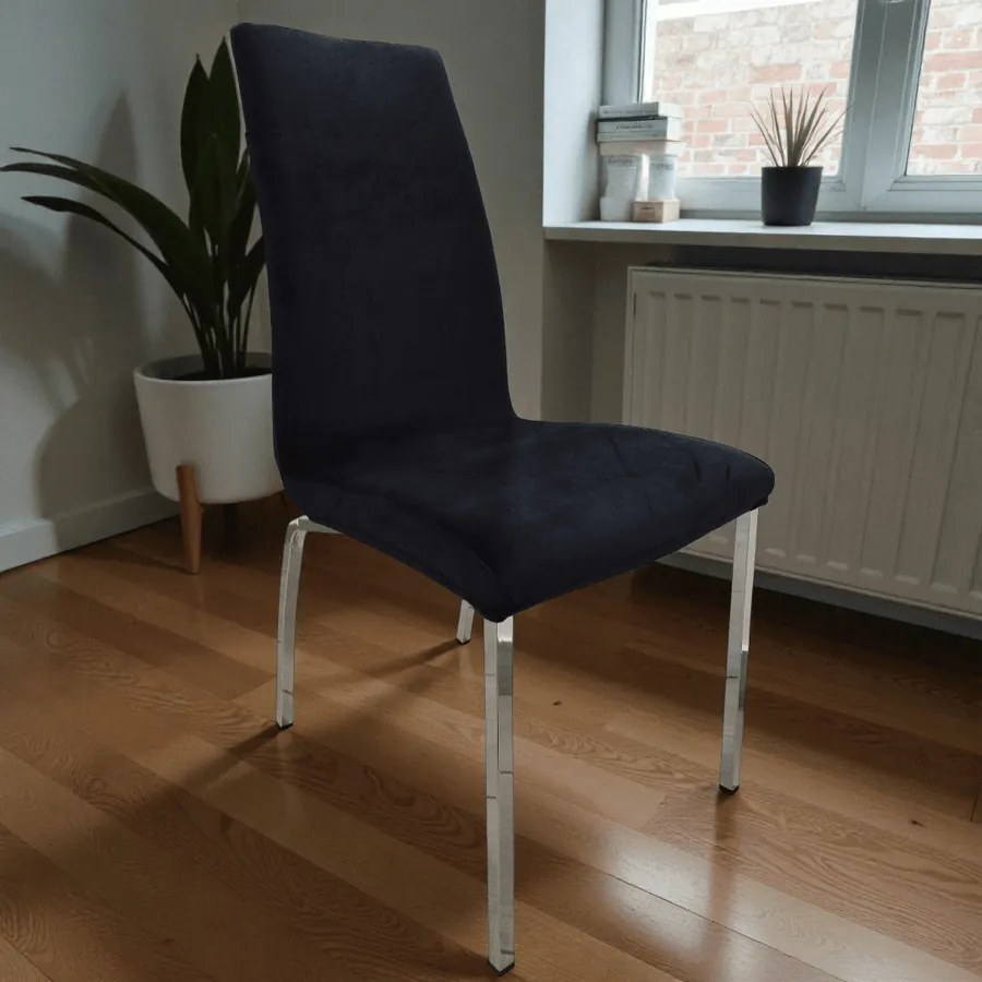 Székhuzat JYSK HAVNDAL étkezőszékre (fekete)