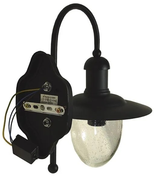 Kültéri fali lámpa TALISA 1xE27/60W/230V IP44 fekete