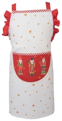 Gyerekkötény 48x56cm, 100% pamut, Happy Little Christmas