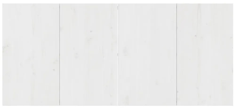 Fehér tömör fenyőfa bárasztal 180 x 80 x 110 cm