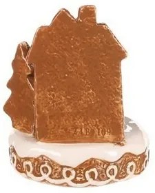 Kerámia gyertyatartó Domeček perník tea. Gyertya