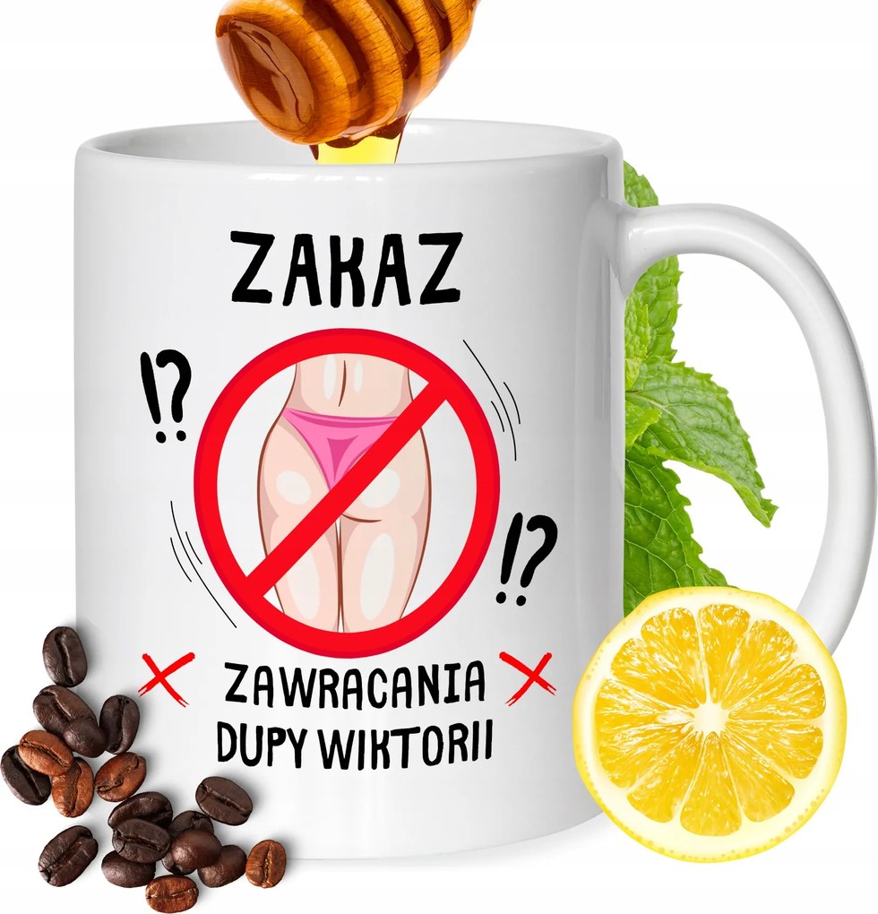 Bögre Viktória Barátnőknek Ajándék Nyomtatott Fehér 330ml