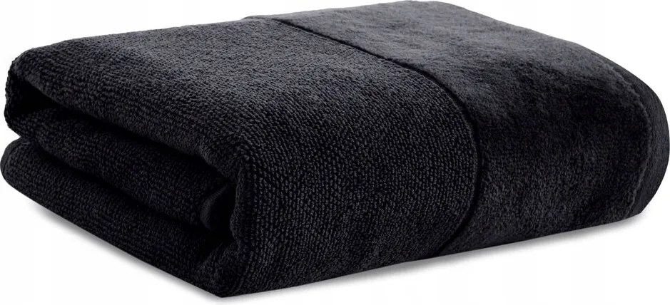 Fürdőlepedő 70X140 fekete, bársonyos bordó