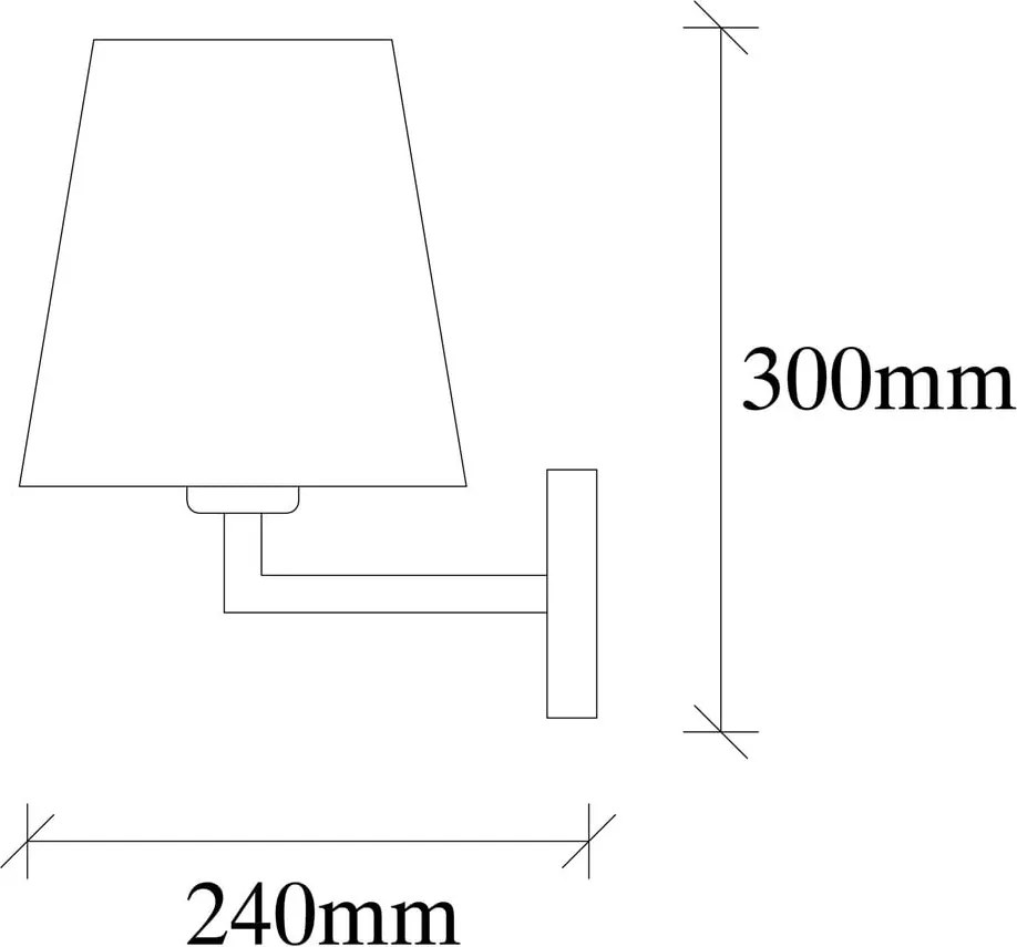 Profil fehér-aranyszín falilámpa - Opviq lights