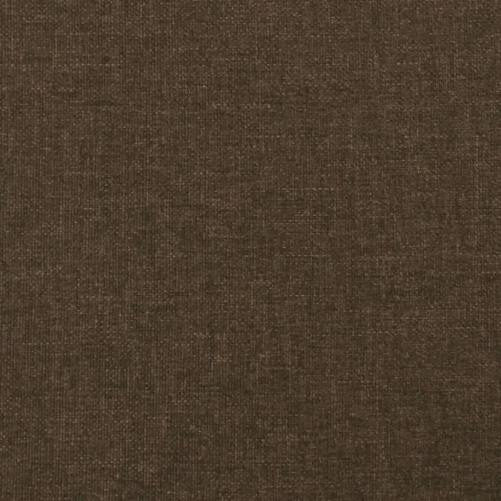 2 db sötétbarna szövet fejtámla 72 x 7 x 78/88 cm