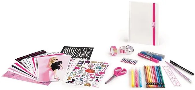 Kreatív scrapbooking készlet, 50 darabos, MAPED CREATIV Scrapbooking Set - Barbie (IMAC907062)