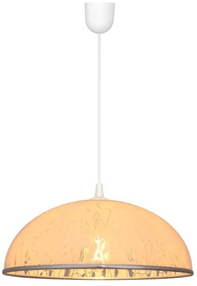 Csillár zsinóron CIRCLE 1xE27/15W/230V fehér