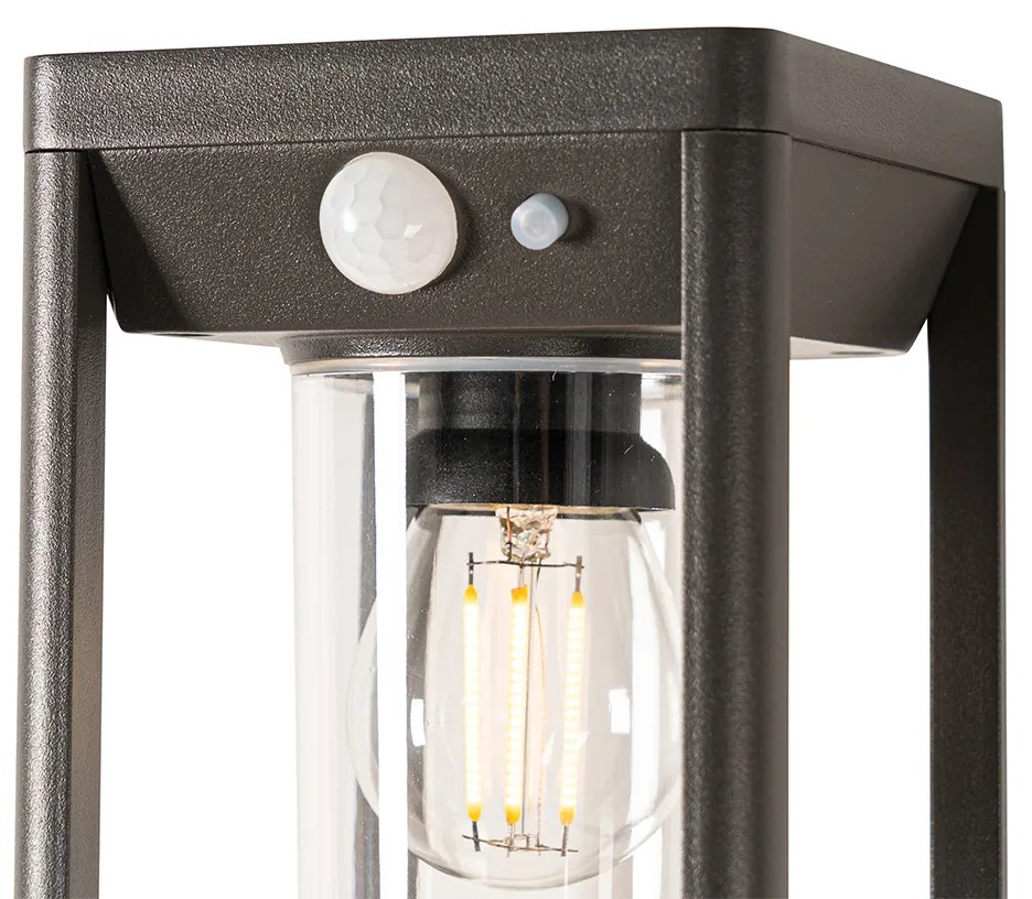 Kültéri fali lámpa sötétszürke, LED-del és fényerőszabályzóval, napelemes - Sonne