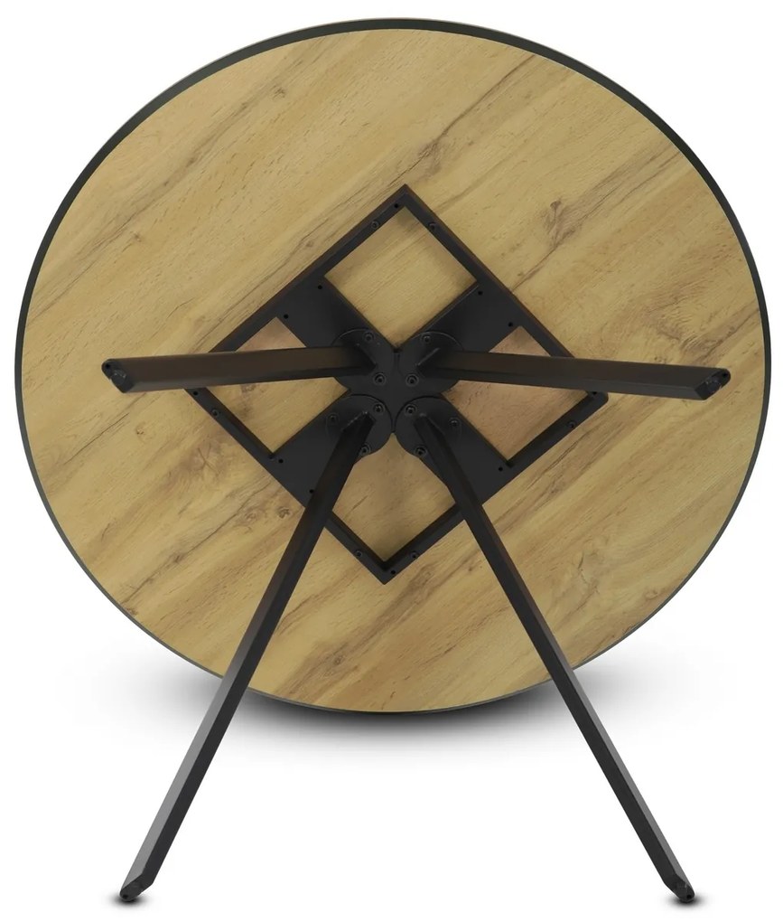 Kerek étkezőasztal R5010 OAK, tölgyfa