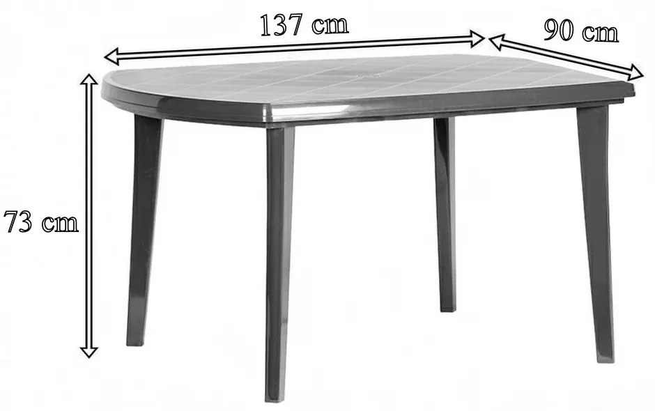 Jelise 4+1 kerti bútor garnitúra szett