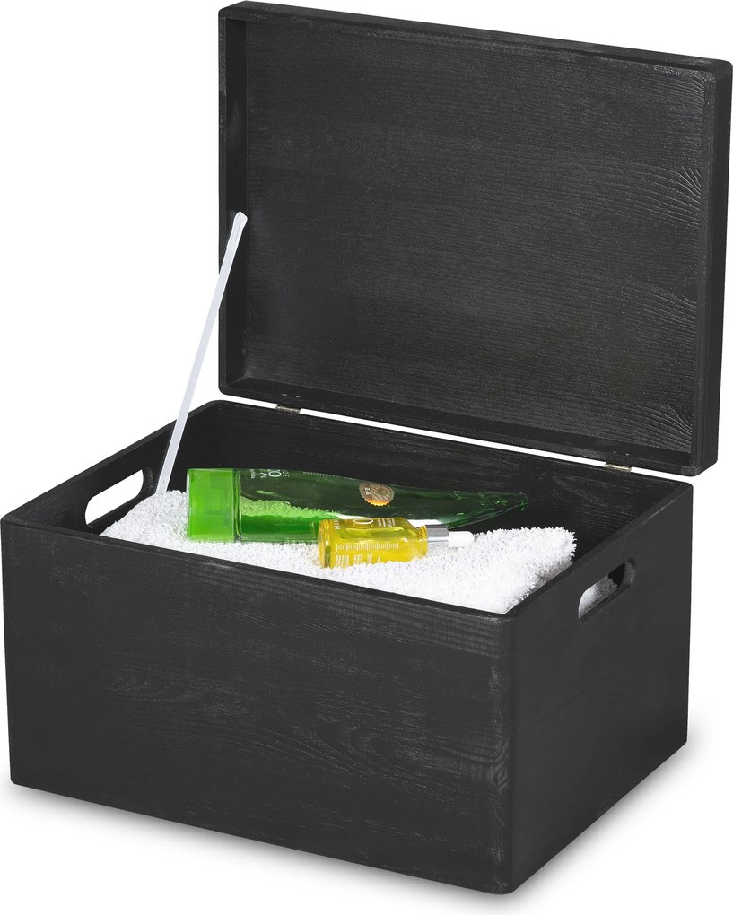 Fa Doboz Tároló Doboz Tartókkal 40x30