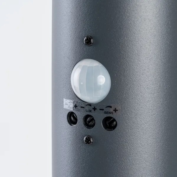 BRILAGI - ELIA kültéri lámpa mozgásérzékelővel 1xE27/20W/230V IP44 100 cm antracit