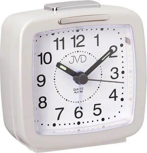 Közepes Fehér Jól Olvasható Ébresztőóra Jvd SR952.6 Neobrite